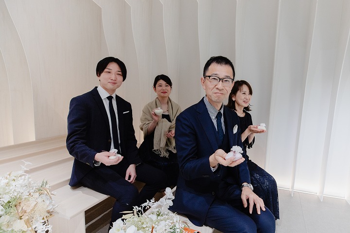 小さな結婚式福岡店　家族でアットホーム結婚式♪パート④