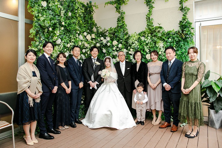 小さな結婚式福岡店　家族でアットホーム結婚式♪パート⑤