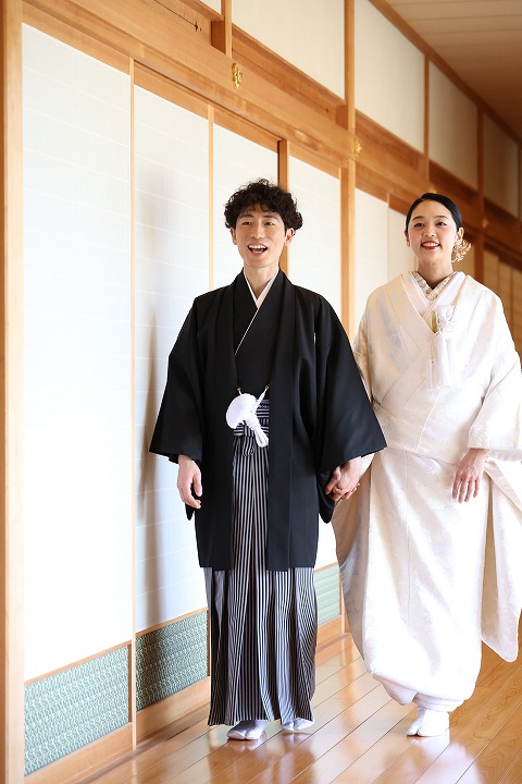 小さな結婚式福岡店 竈門神社 神前式 パート①