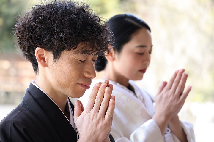 小さな結婚式福岡店 竈門神社 神前式 パート①