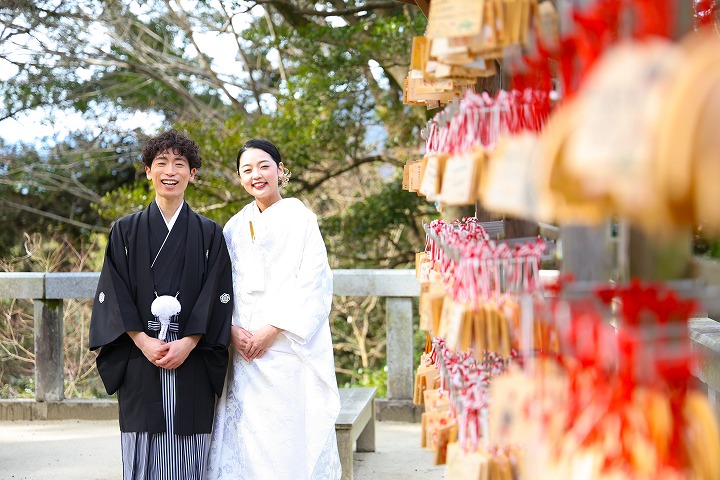 小さな結婚式福岡店 竈門神社 神前式 パート①