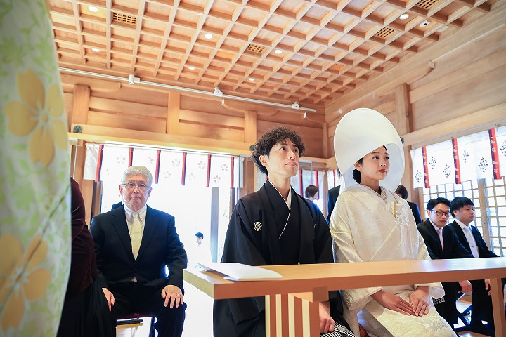 小さな結婚式福岡店 竈門神社 神前式 パート②