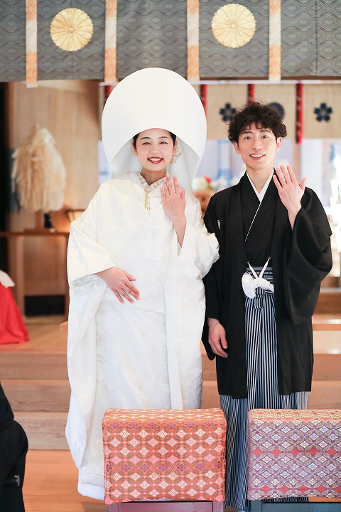 小さな結婚式福岡店 竈門神社 神前式 パート②