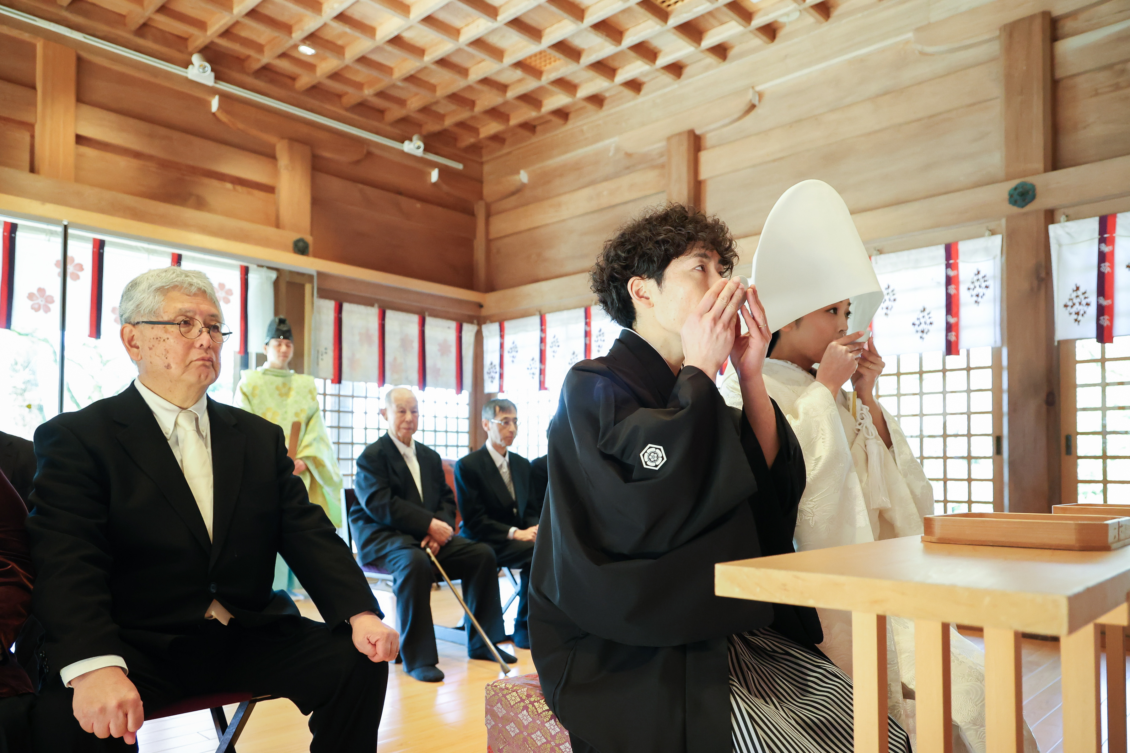 小さな結婚式福岡店 竈門神社 神前式 パート③