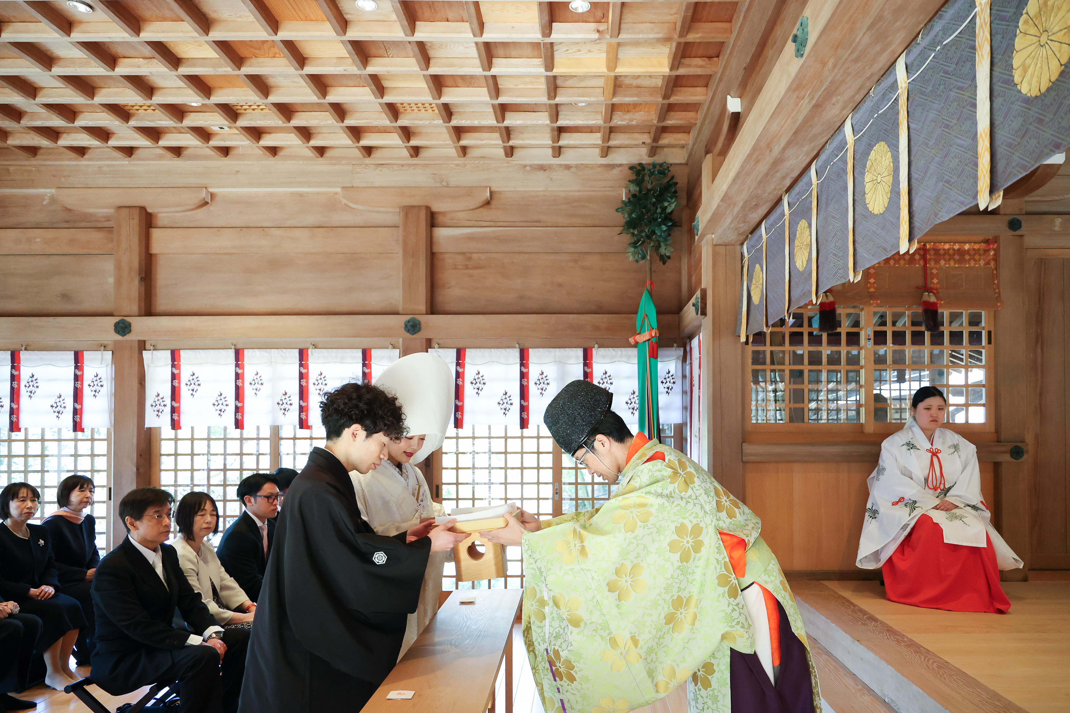 小さな結婚式福岡店 竈門神社 神前式 パート③