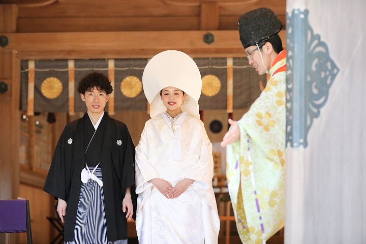 小さな結婚式福岡店 竈門神社 神前式 パート④