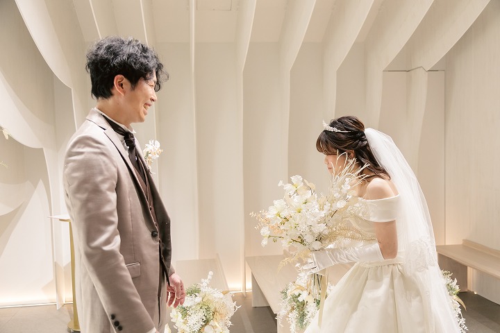 小さな結婚式福岡店　✿お二人だけの結婚式✿ウェディングレポート1