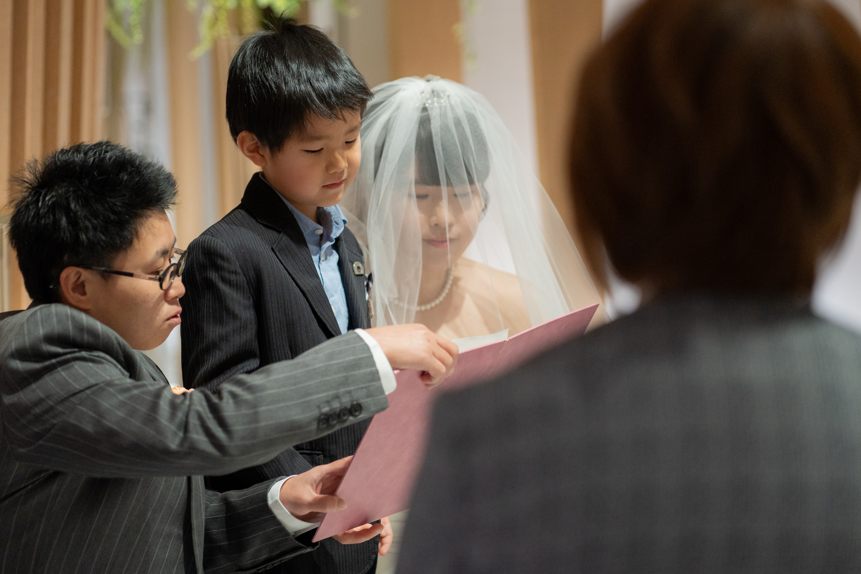 家族の絆を深める結婚式