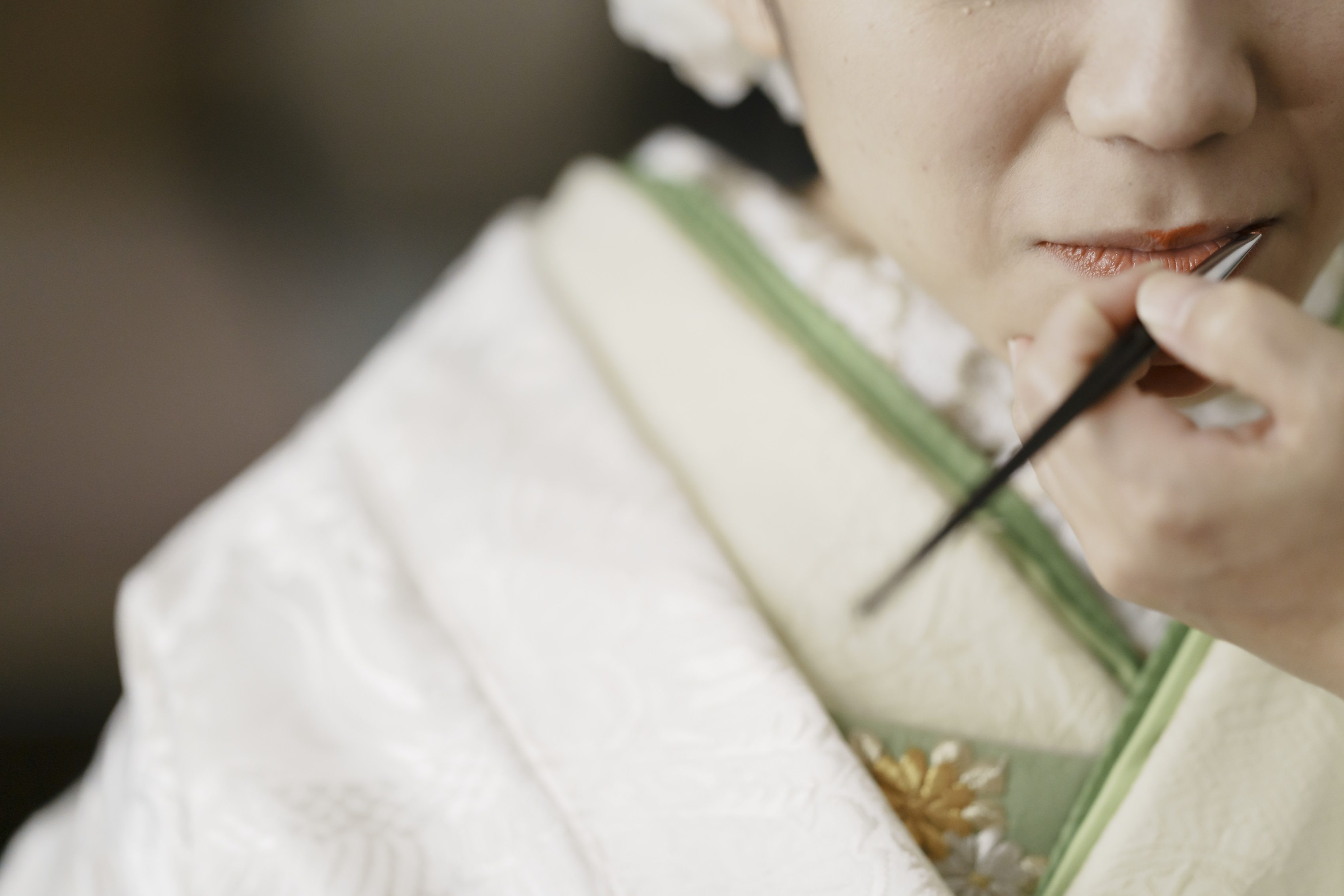 神社での結婚式の一日