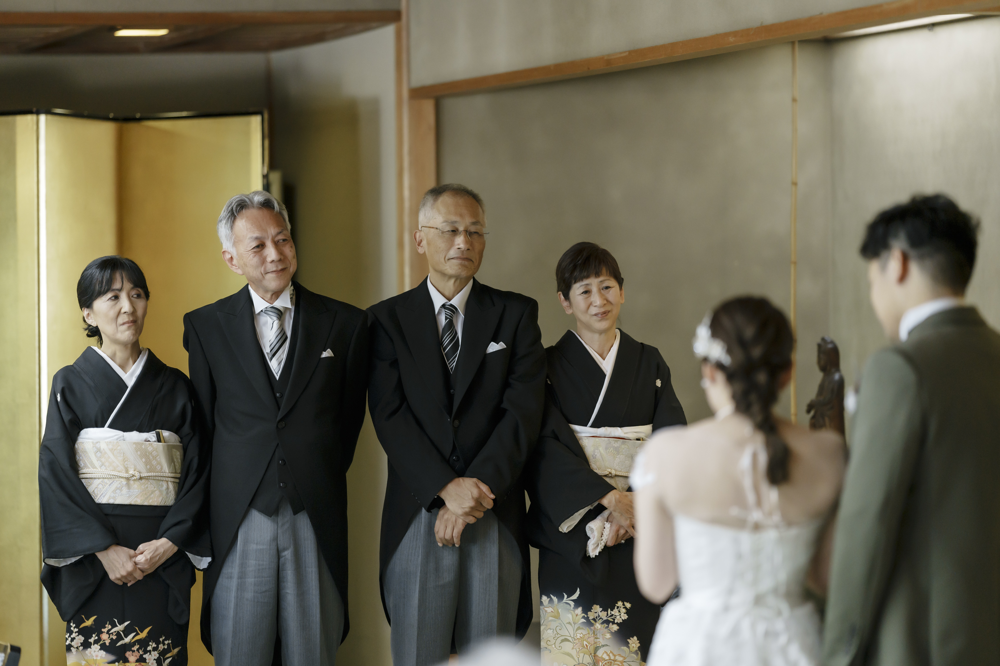 神社での結婚式の一日