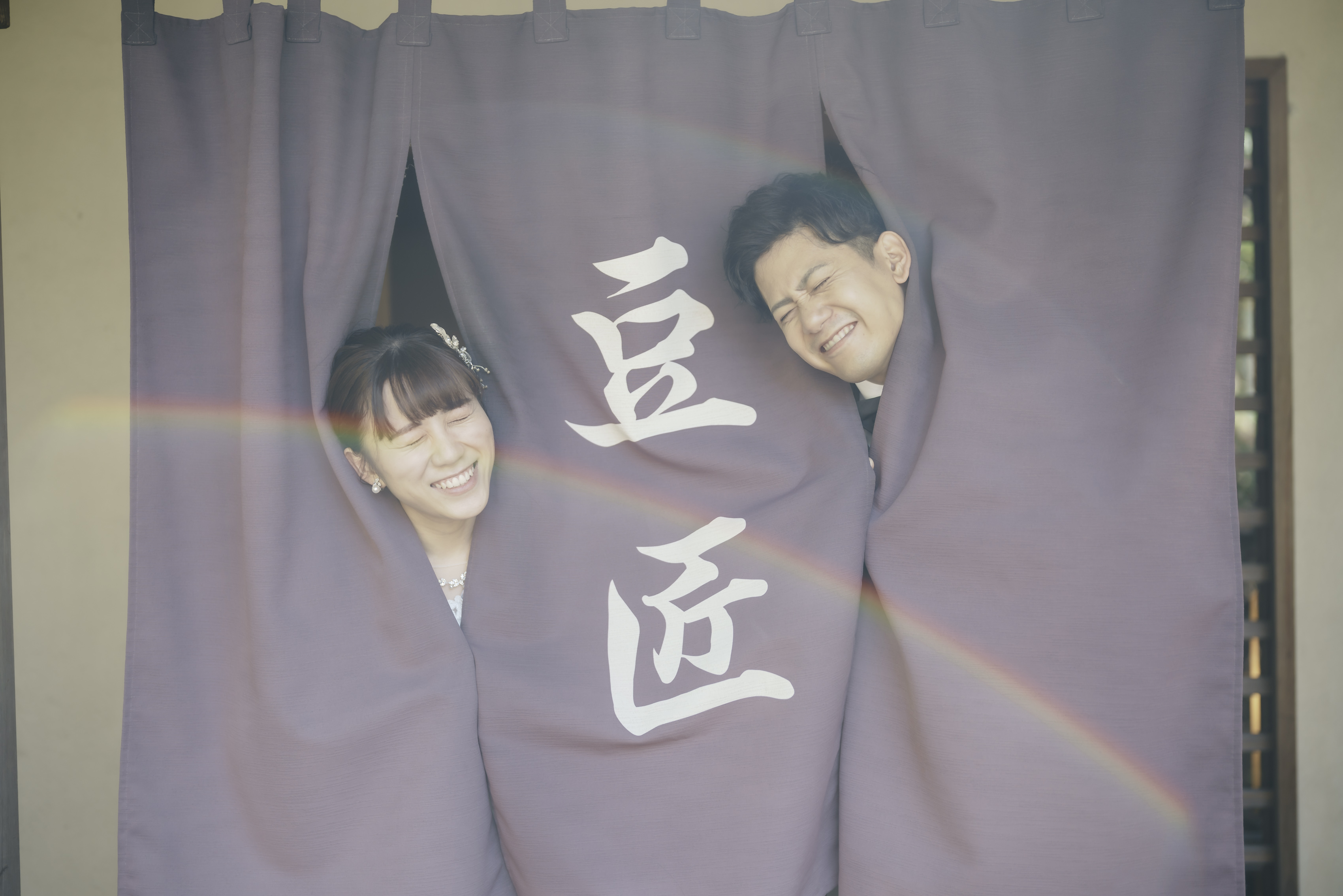 神社での結婚式の一日