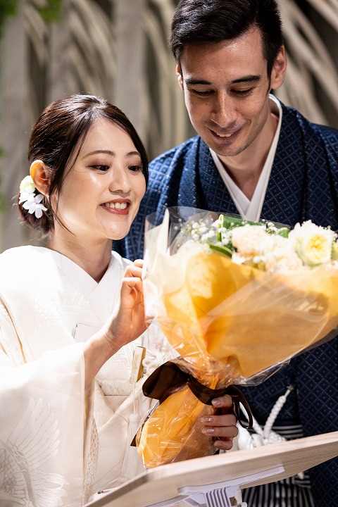 チャペルで叶える~和装人前式~