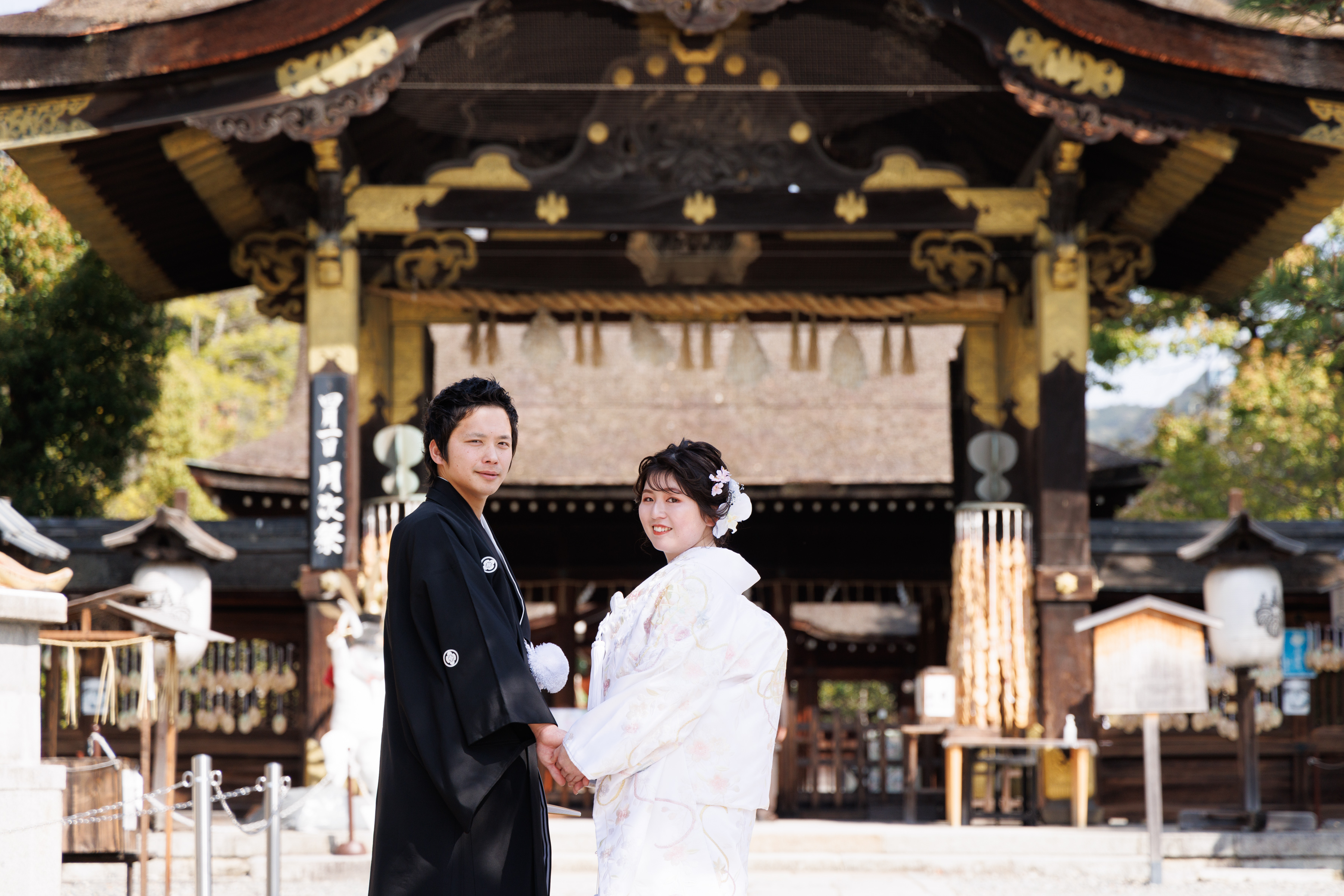 四季折々で景色の変わる豊国神社挙式　～和婚レポート～