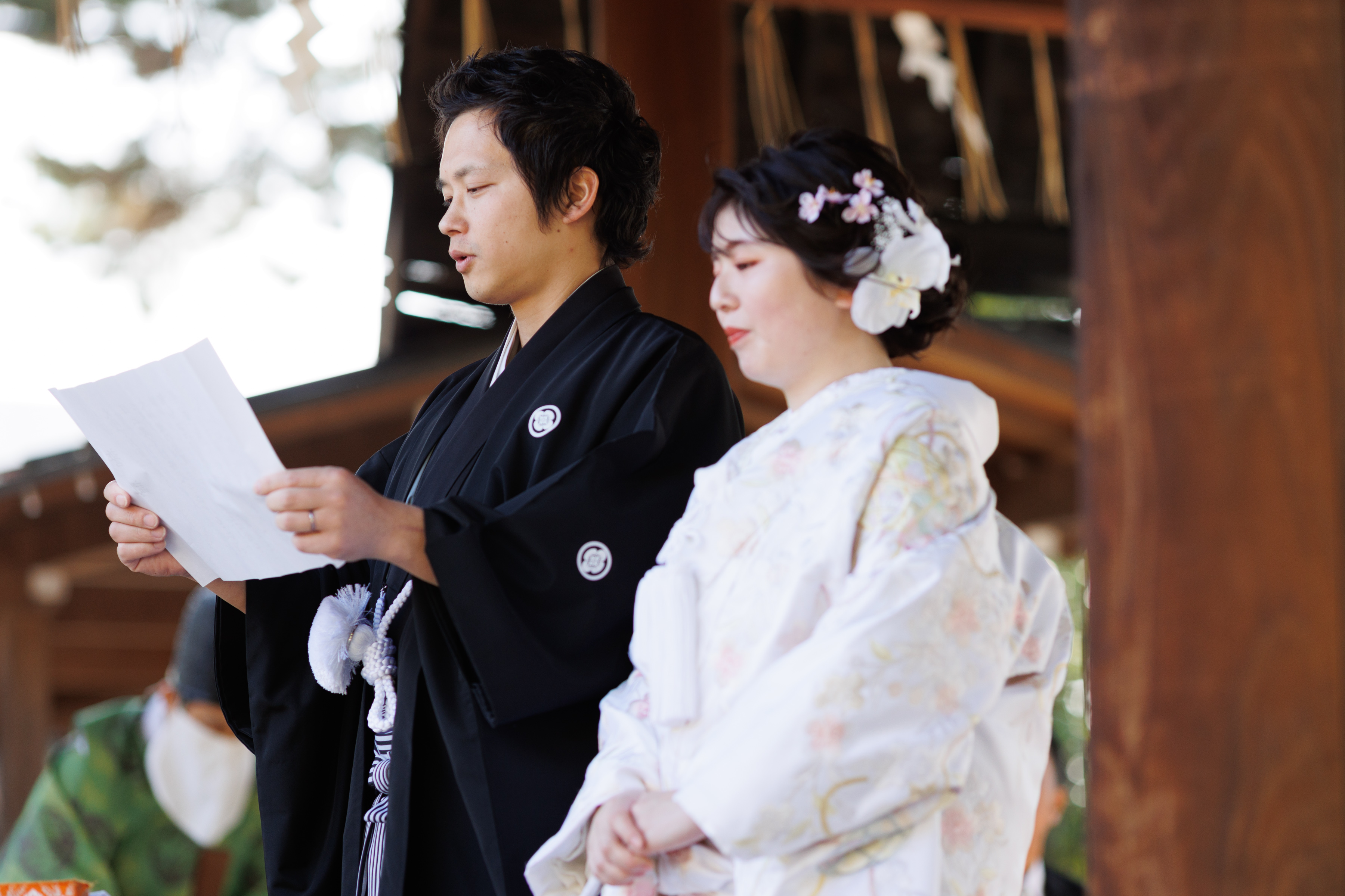 四季折々で景色の変わる豊国神社挙式　～和婚レポート～