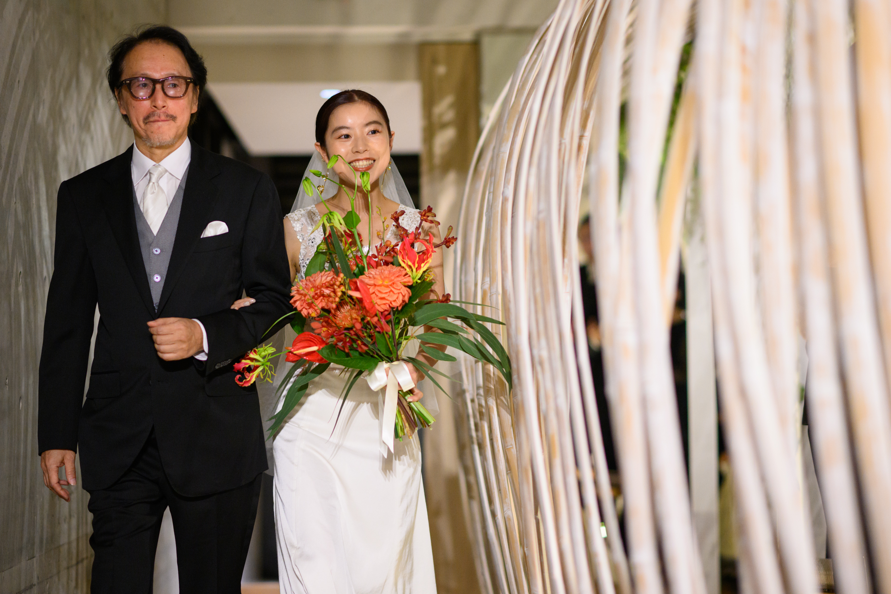 笑いあり、涙ありのオリジナル結婚式 ~挙式編~