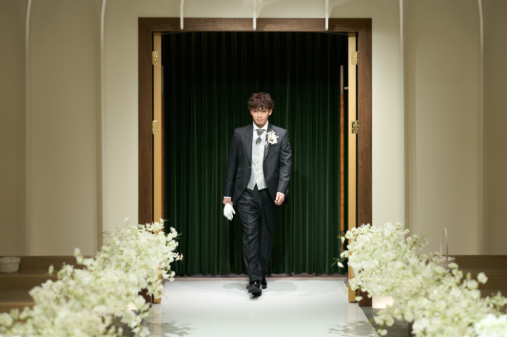 小さな結婚式熊本店　挙式レポート　No.６　ご家族式＋カラードレスフォト（挙式編）