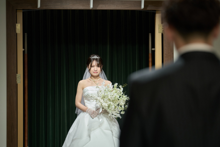 小さな結婚式熊本店　挙式レポート　No.６　ご家族式＋カラードレスフォト（挙式編）