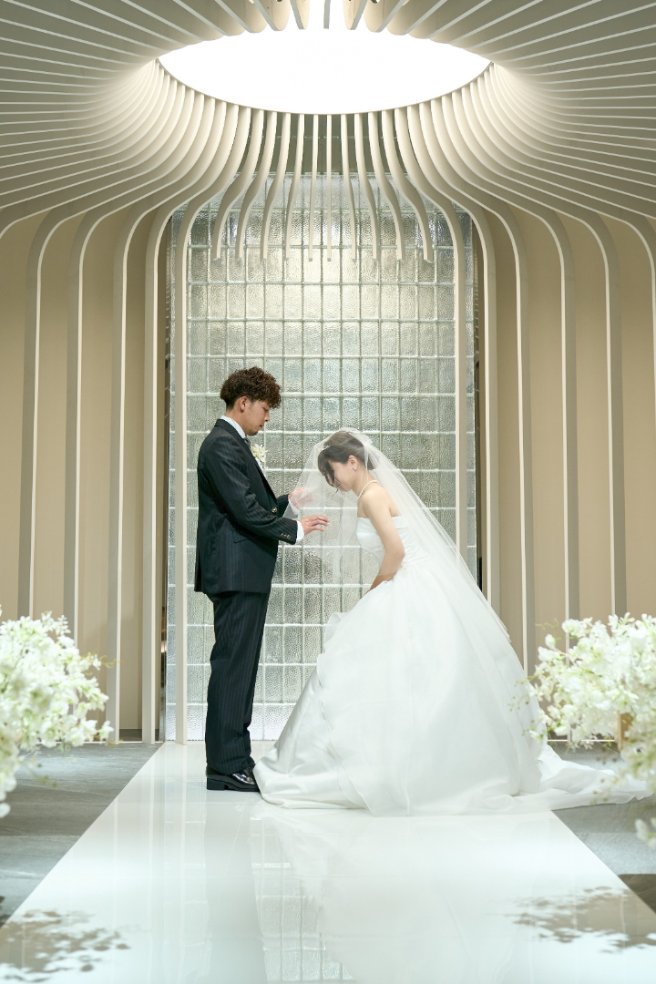 小さな結婚式熊本店　挙式レポート　No.６　ご家族式＋カラードレスフォト（挙式編）