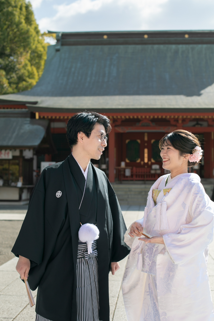 小さな結婚式熊本店　挙式レポート　No.２　藤崎八旛宮＆アシェット ドゥ キムラ会食（イメージカット編）