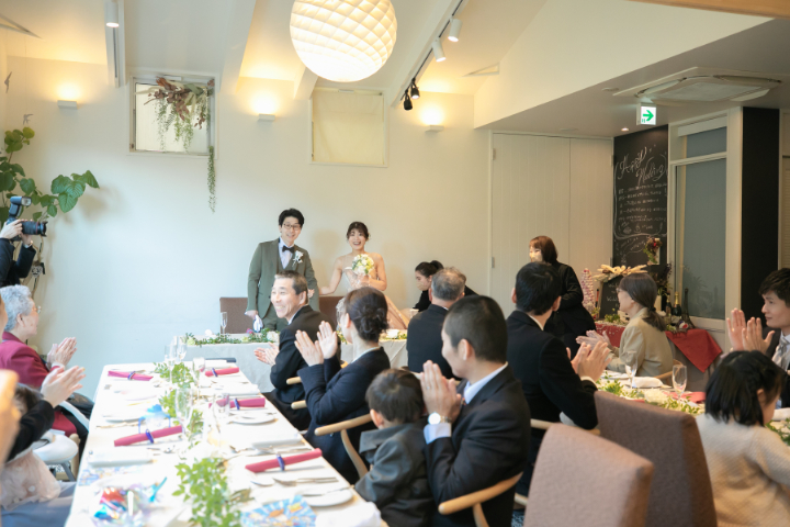 小さな結婚式熊本店　挙式レポート　No.３　藤崎八旛宮＆アシェット ドゥ キムラ会食（会食編）