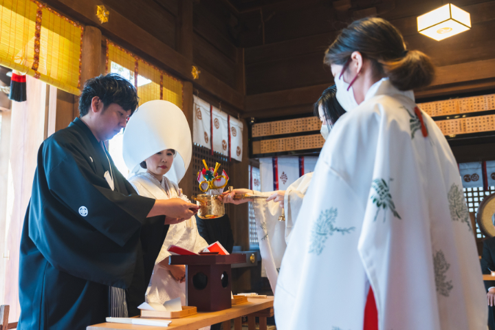 小さな結婚式熊本店 挙式レポート No.5 北岡神社(挙式編)