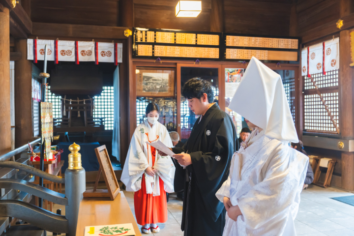 小さな結婚式熊本店 挙式レポート No.5 北岡神社(挙式編)