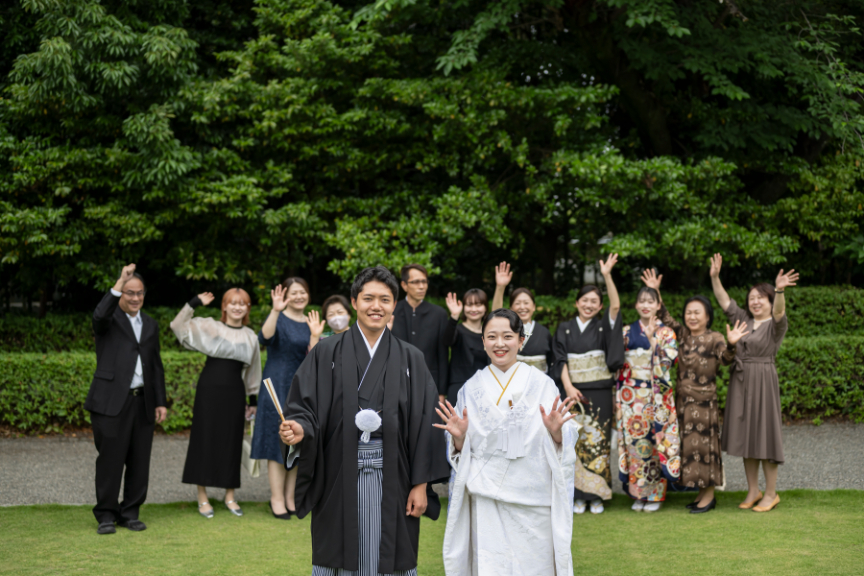 健軍神社での少人数挙式