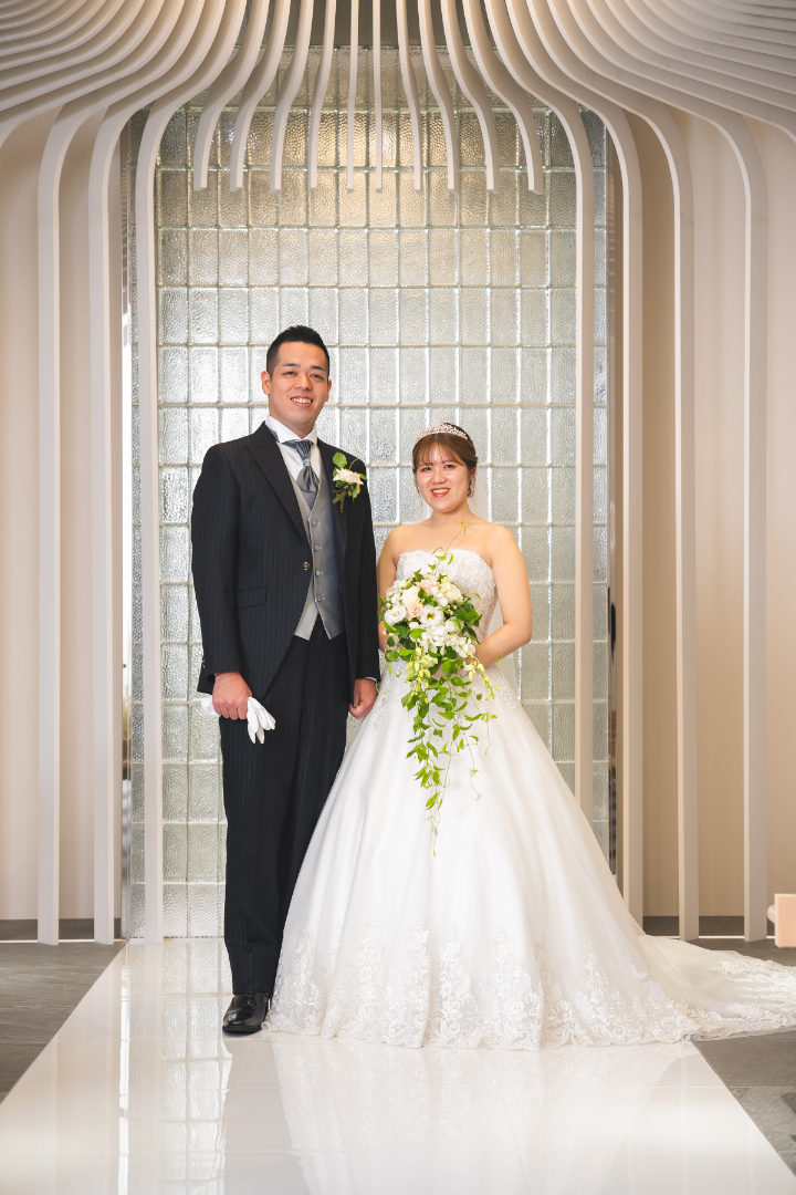 小さな結婚式熊本店　挙式レポート　No.29　３５名以上の挙式＆会食（挙式編）