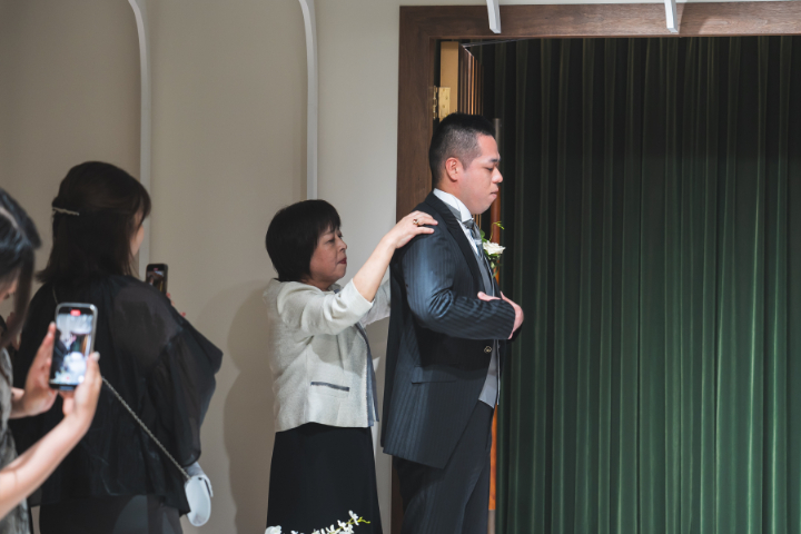 小さな結婚式熊本店　挙式レポート　No.29　３５名以上の挙式＆会食（挙式編）