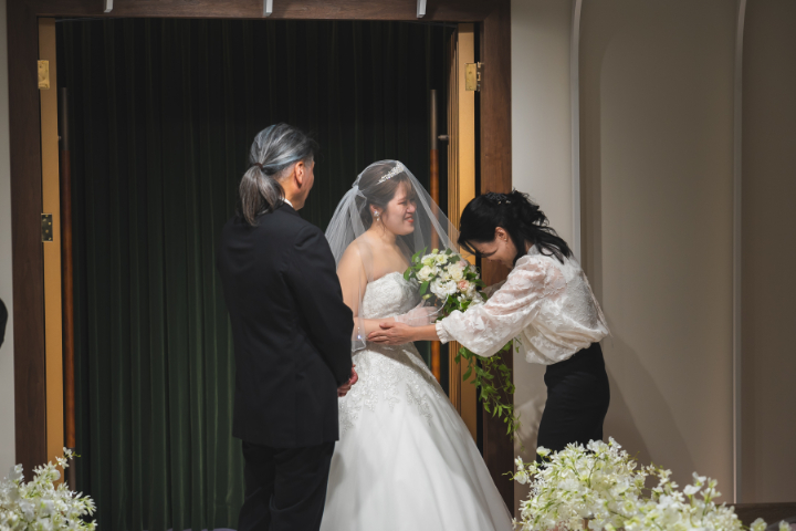 小さな結婚式熊本店　挙式レポート　No.29　３５名以上の挙式＆会食（挙式編）