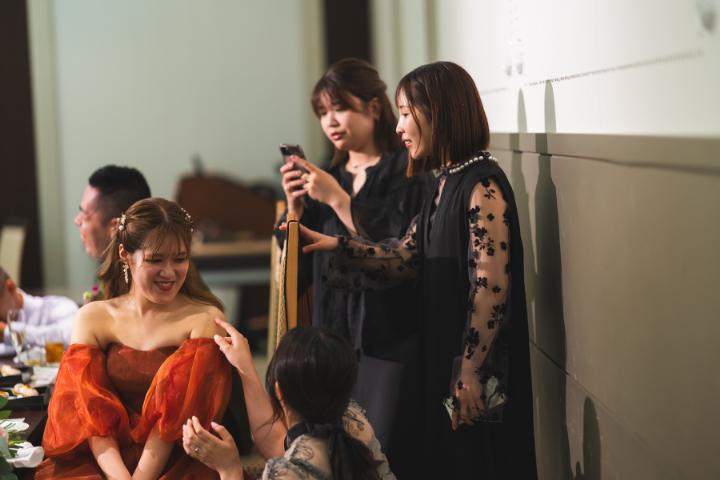 小さな結婚式熊本店　挙式レポート　No.30　３５名以上の挙式＆会食（ホテルメルパルク熊本）