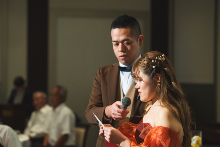 小さな結婚式熊本店　挙式レポート　No.30　３５名以上の挙式＆会食（ホテルメルパルク熊本）