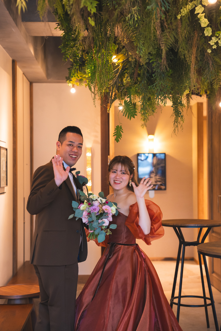 小さな結婚式熊本店　挙式レポート　No.30　３５名以上の挙式＆会食（ホテルメルパルク熊本）