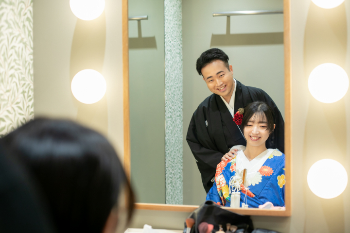 小さな結婚式熊本店　挙式レポート　No.17　加藤神社での少人数挙式（イメージ撮影編）