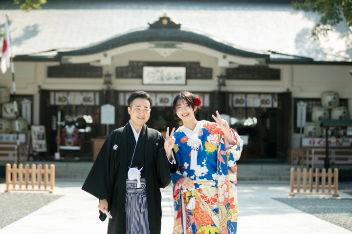 小さな結婚式熊本店 挙式レポート No.17 加藤神社での少人数挙式(イメージ撮影編)