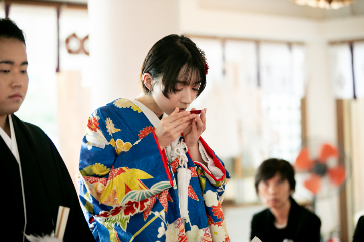 小さな結婚式熊本店 挙式レポート No.18 加藤神社での少人数挙式(挙式編)