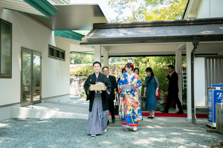 小さな結婚式熊本店 挙式レポート No.18 加藤神社での少人数挙式(挙式編)