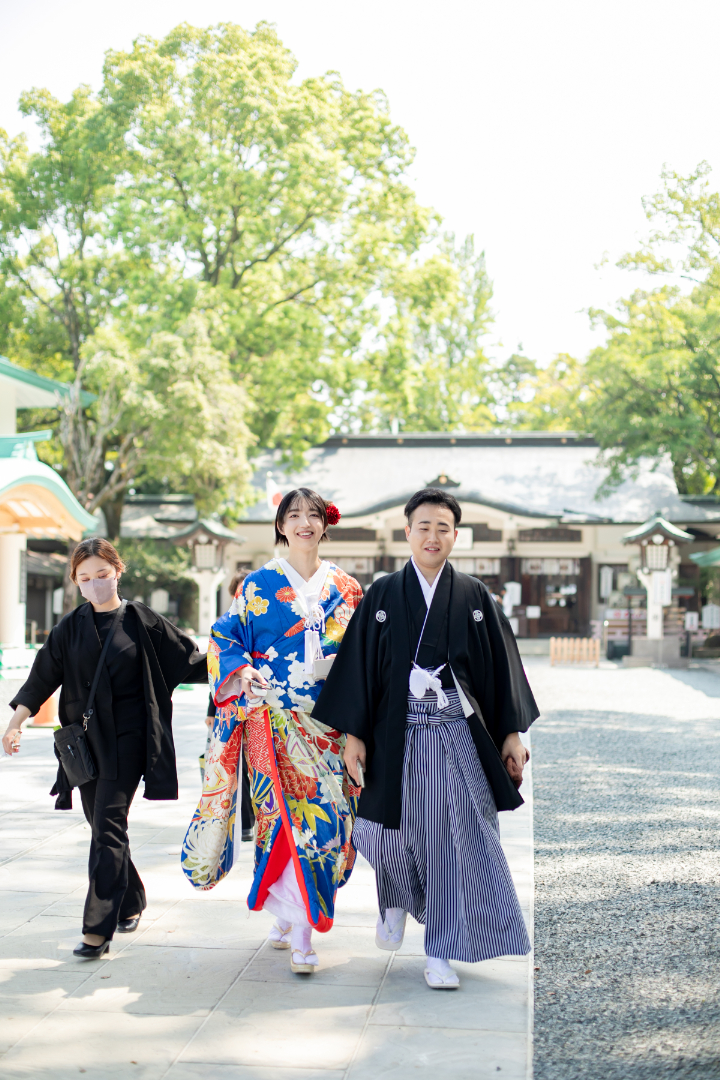 小さな結婚式熊本店 挙式レポート No.18 加藤神社での少人数挙式(挙式編)