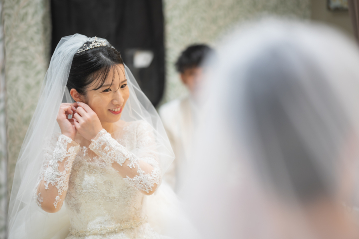 小さな結婚式熊本店　挙式レポート　No.27　少人数での挙式＆ホテル会食（15名　挙式編）