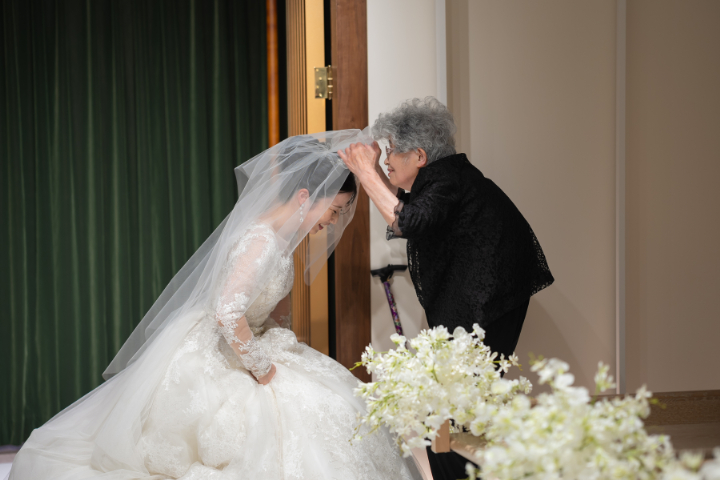 小さな結婚式熊本店　挙式レポート　No.27　少人数での挙式＆ホテル会食（15名　挙式編）