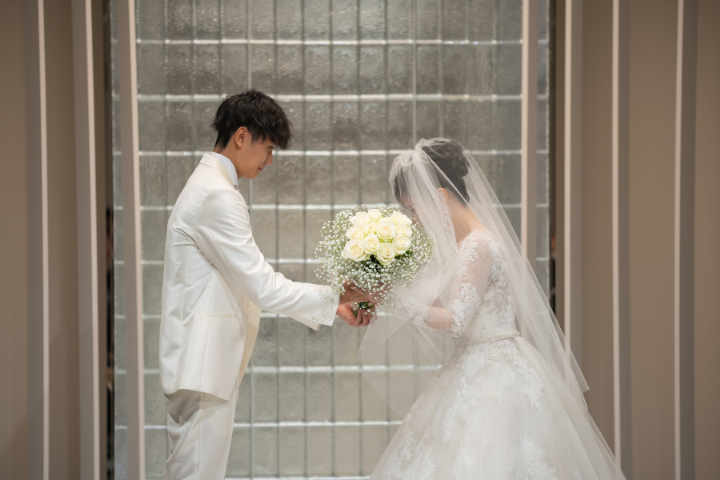 小さな結婚式熊本店　挙式レポート　No.27　少人数での挙式＆ホテル会食（15名　挙式編）