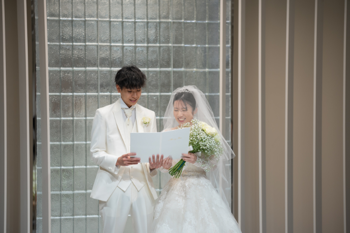 小さな結婚式熊本店　挙式レポート　No.27　少人数での挙式＆ホテル会食（15名　挙式編）