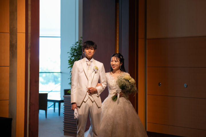 小さな結婚式熊本店　挙式レポート　No.28　少人数での挙式＆会食（ホテルメルパルク熊本）
