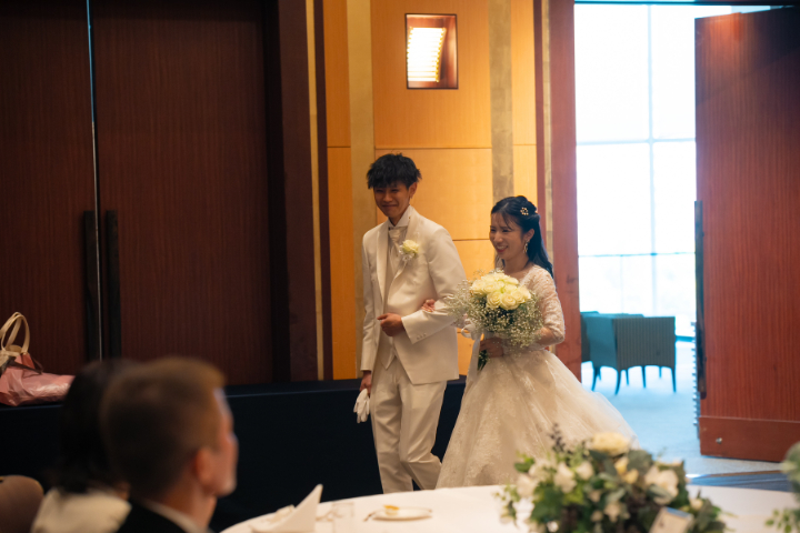 小さな結婚式熊本店　挙式レポート　No.28　少人数での挙式＆会食（ホテルメルパルク熊本）