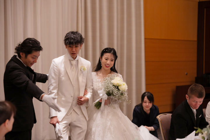 小さな結婚式熊本店　挙式レポート　No.28　少人数での挙式＆会食（ホテルメルパルク熊本）