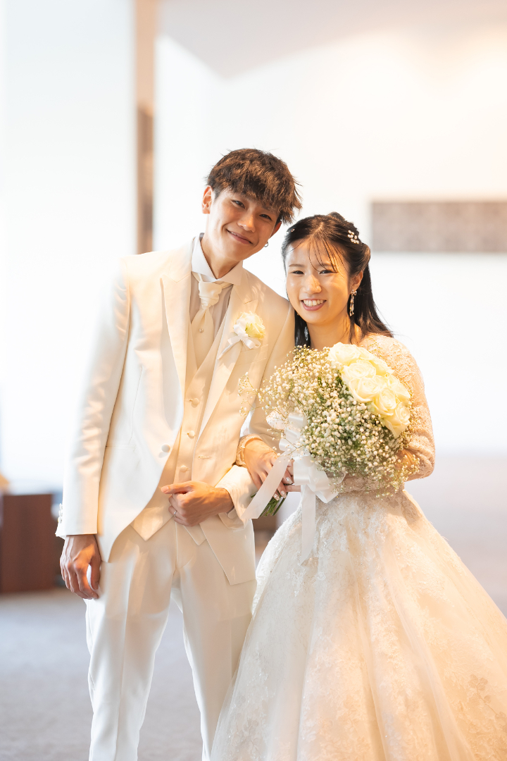 小さな結婚式熊本店　挙式レポート　No.28　少人数での挙式＆会食（ホテルメルパルク熊本）