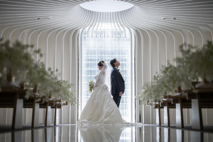 小さな結婚式熊本店　挙式レポート　No.11　少人数挙式＆会食（イメージ撮影編）