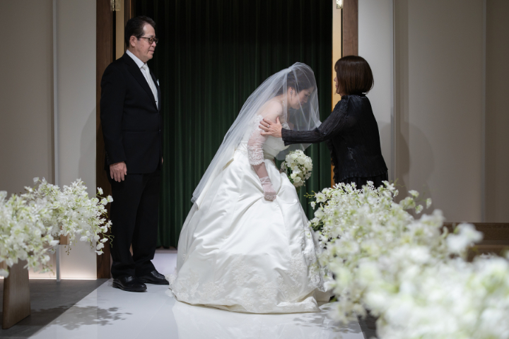 小さな結婚式熊本店　挙式レポート　No.12　少人数挙式＆会食（挙式編）