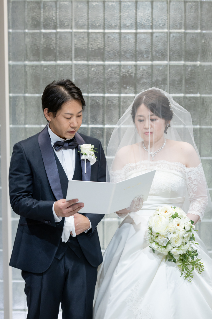 小さな結婚式熊本店　挙式レポート　No.12　少人数挙式＆会食（挙式編）