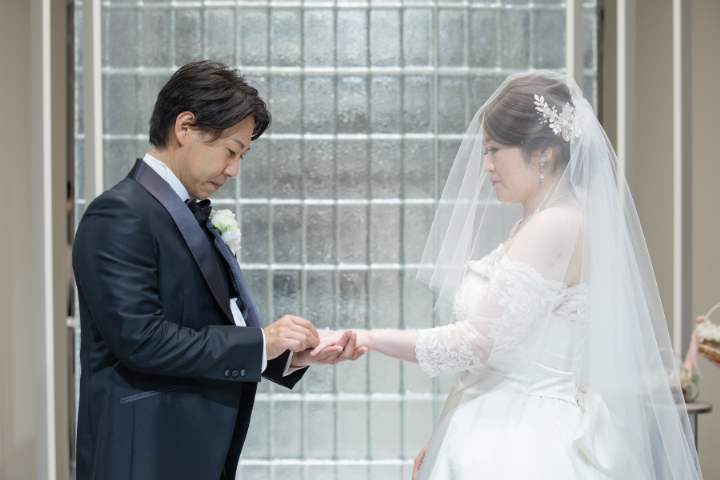 小さな結婚式熊本店　挙式レポート　No.12　少人数挙式＆会食（挙式編）